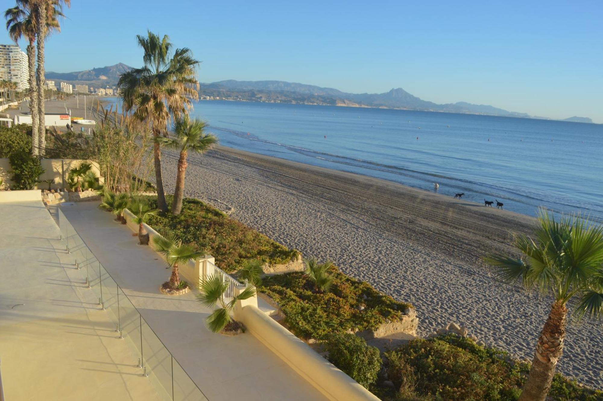 Espectacular Apartamento A Pie De Playa En Chalet Roquetes Alicante Exterior foto